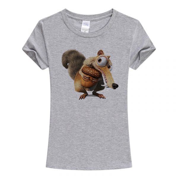 " Ice Age Squirrel"  T-shirt - Image 3