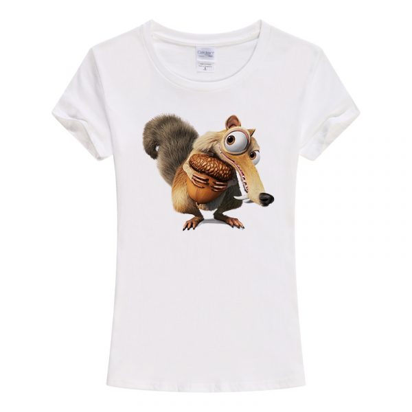 " Ice Age Squirrel"  T-shirt - Image 2