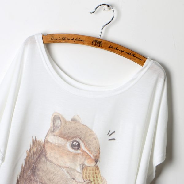 "Summer Squirrel"  T-shirt - Image 2