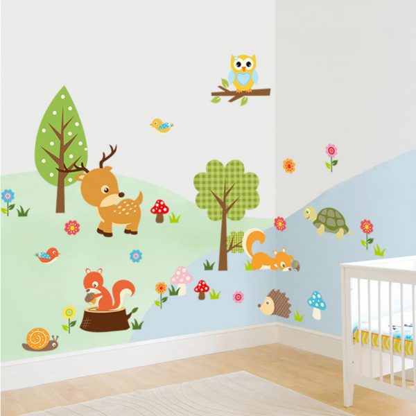 "Forest Squirrel" Wall Decal - Image 3