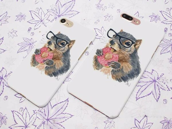 "Doughnut Squirrel"  Phone Case